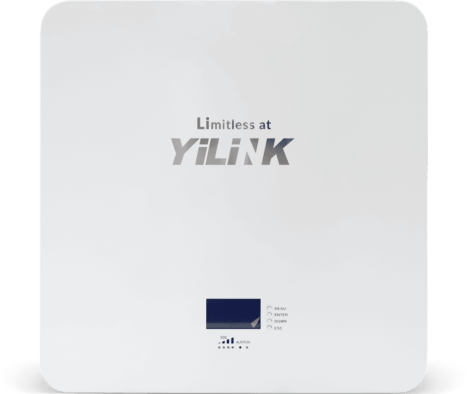 Yilink iPower W48200 wall-mounted LiFePO4 battery, 48 V 200 Ah